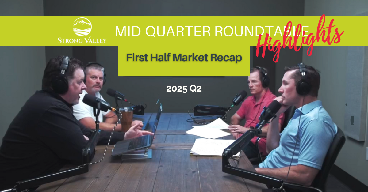 Strong Valley financial advisors Chris Conner, Adam Tirapelle, Jason Rankin and Kyle Trippel sit down for a podcast.