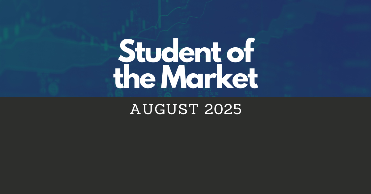 Title slide for a financial presentation